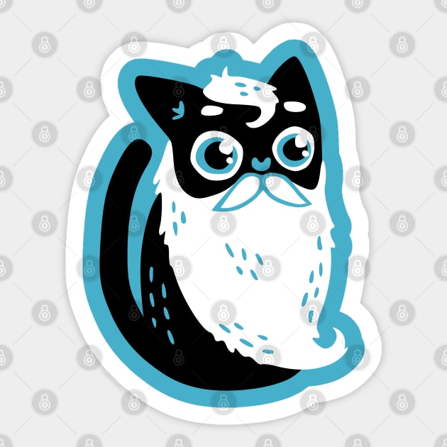 Whiskers Sticker by obinsun